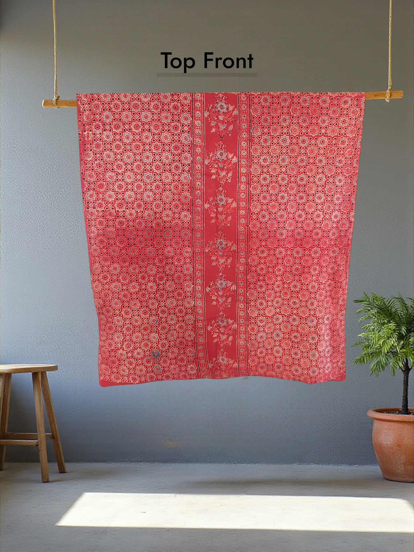 L4-P03: Red Cotton Suit