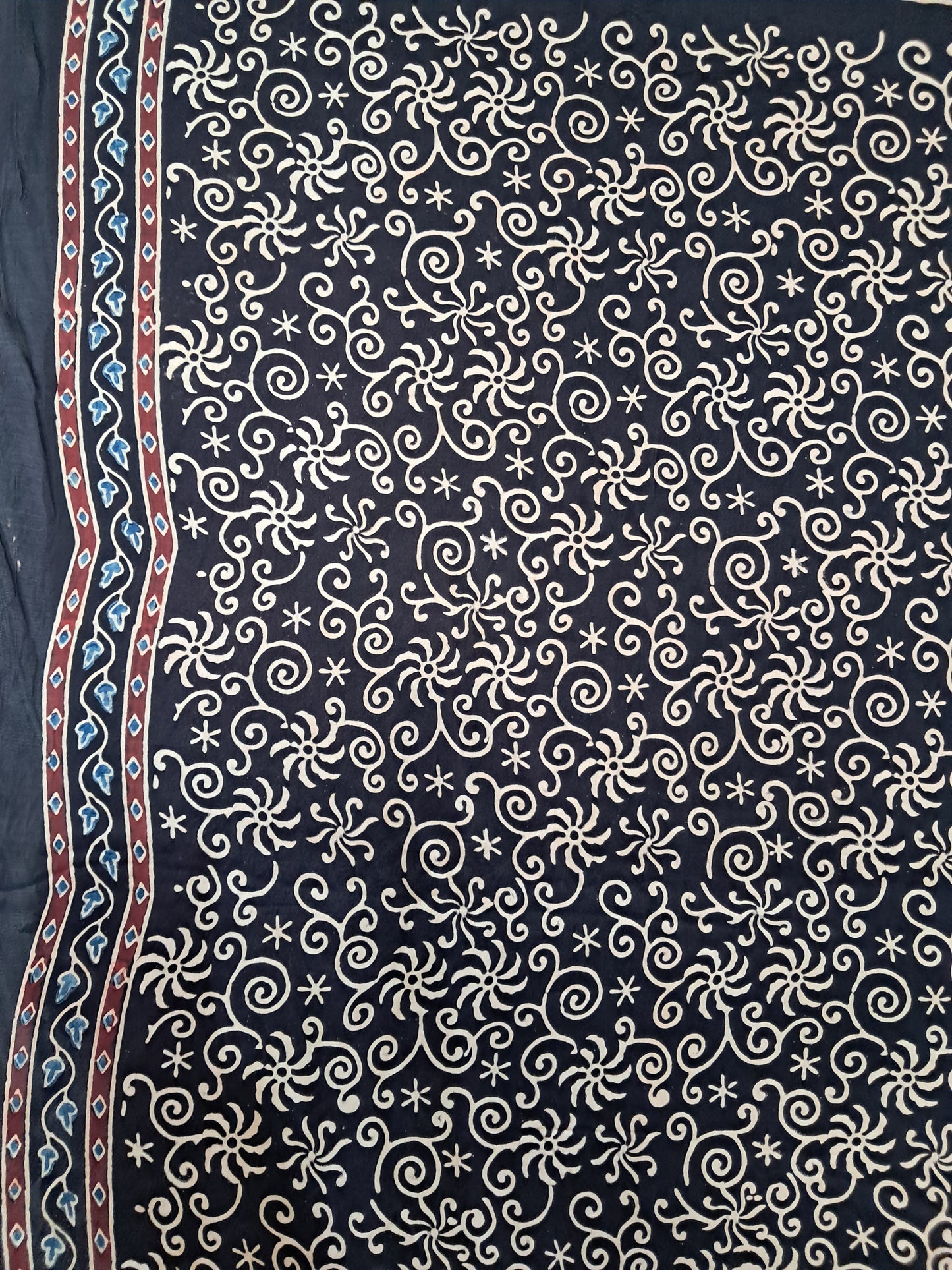 L4-P21: Black Viscous Saree (Modal Silk)