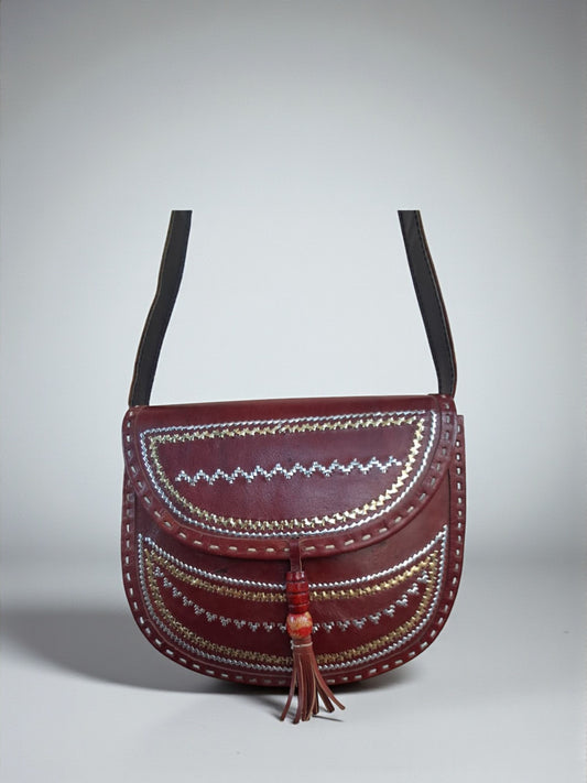 L5-P25: Zari Leather Bag