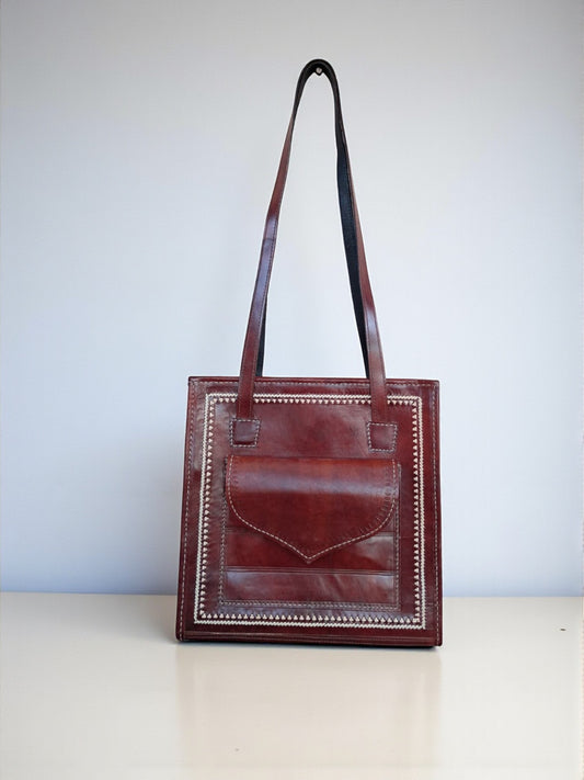 L5-P21: Large Office Leather Bag