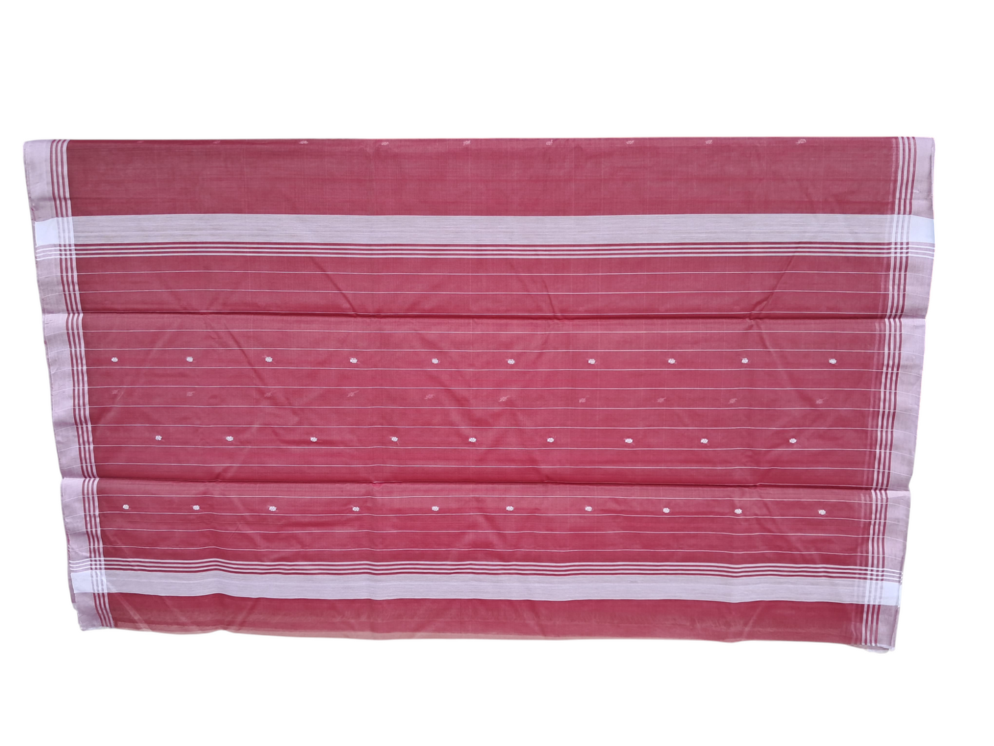 L6-P3: Onion Pink Cotton Silk Saree