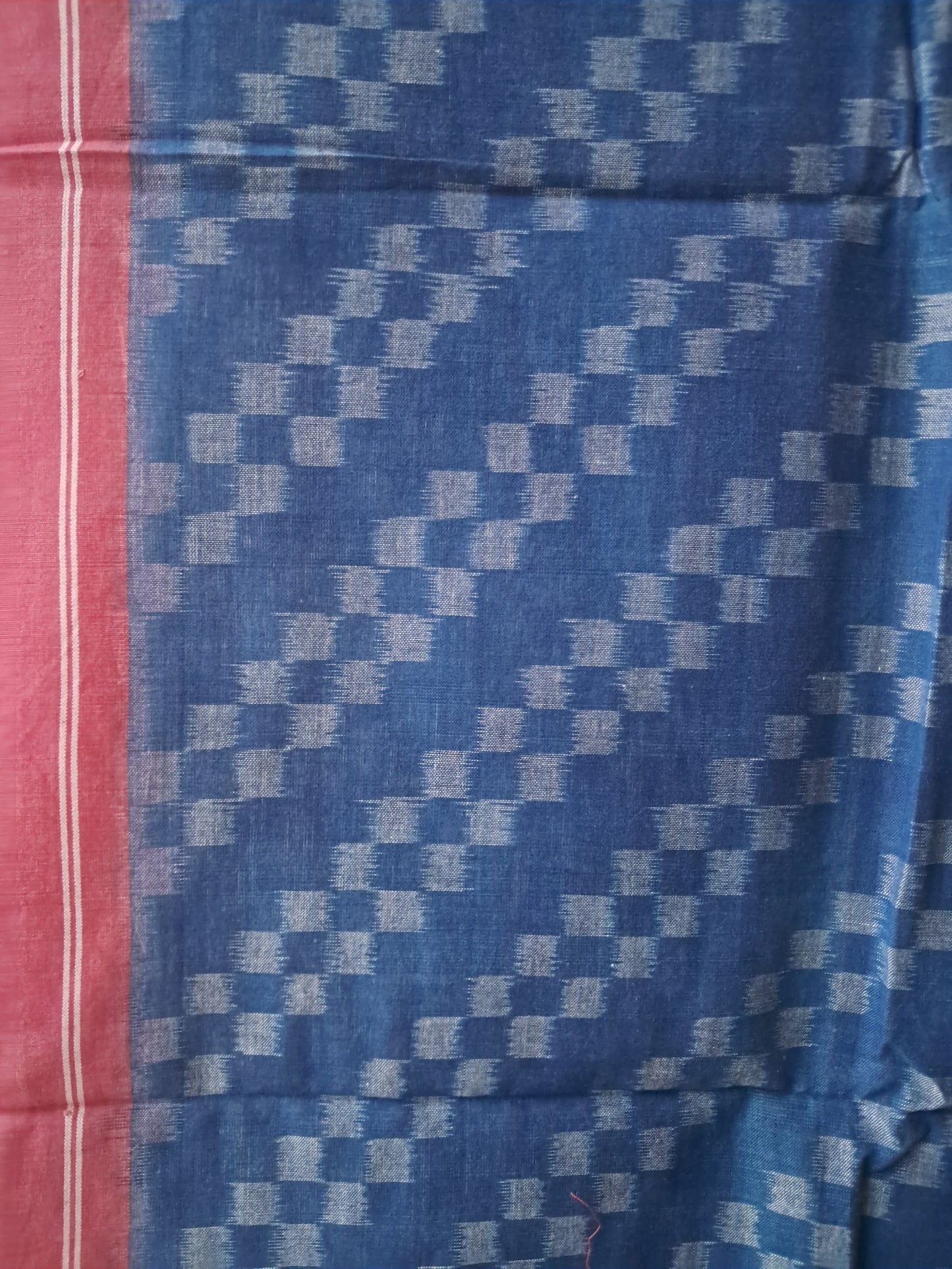 L9P28: Natural Dyed Blue Stole
