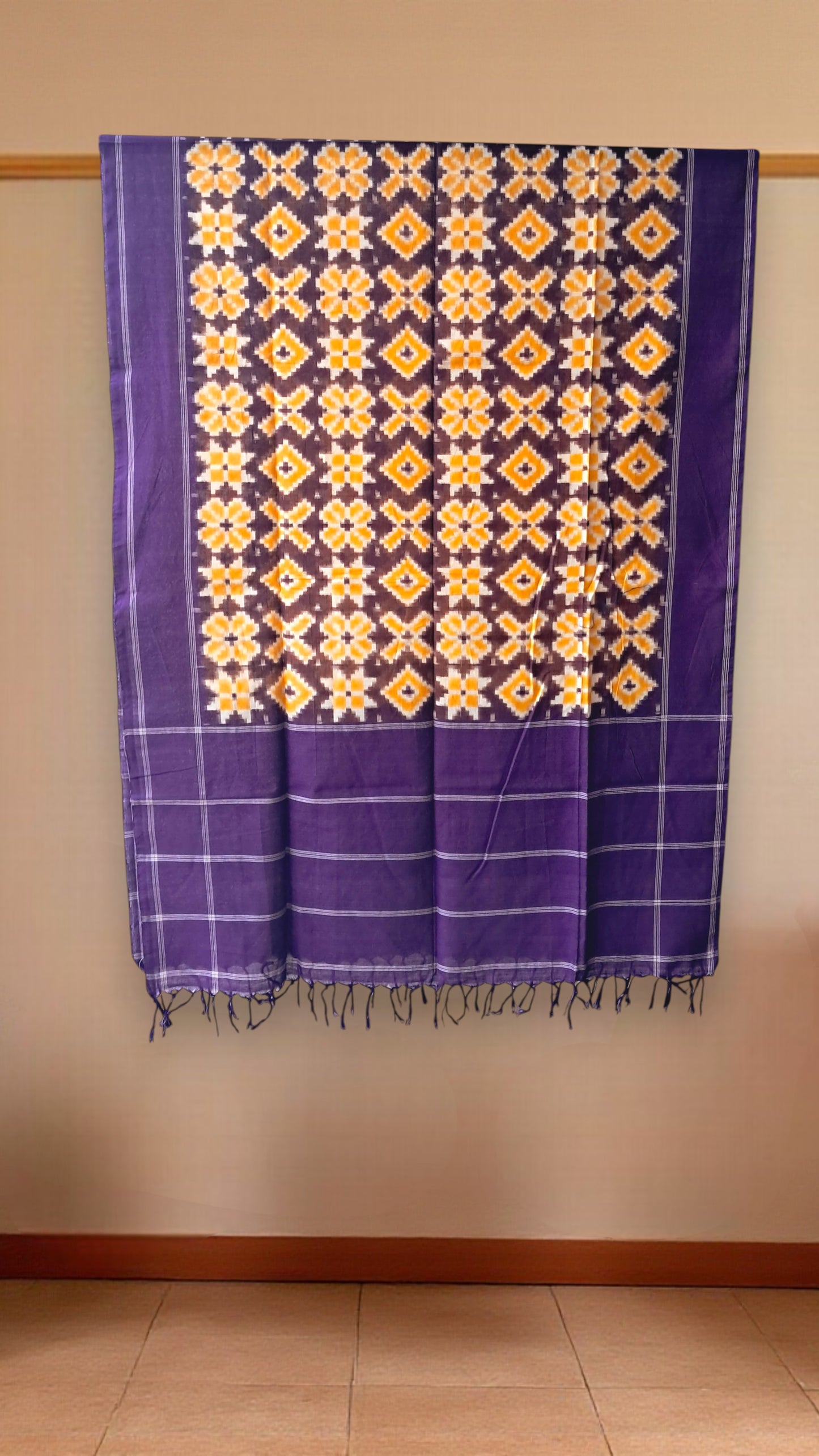L9P17: Purple Dupatta