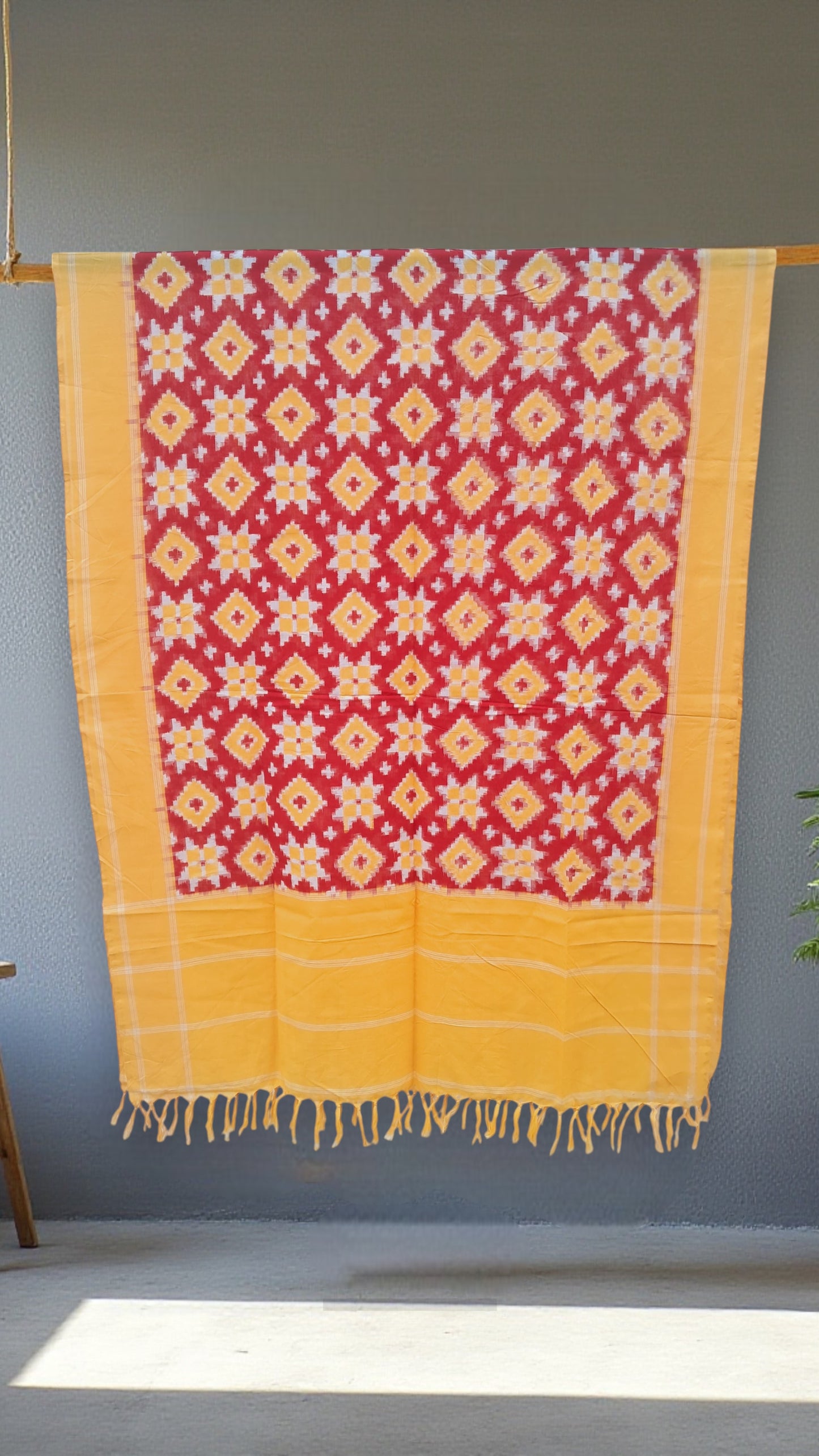 L9P23: Yellow Dupatta