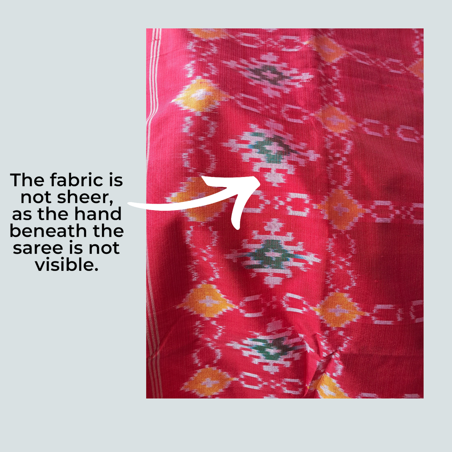 L9P12: Red Silk Saree