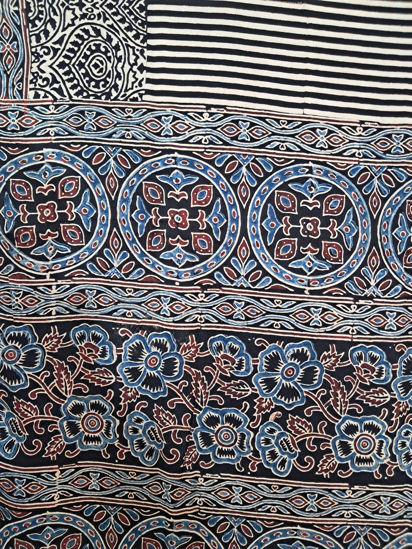 L4-P22: Black Color with Stripe Body Viscous Saree (Modal Silk)