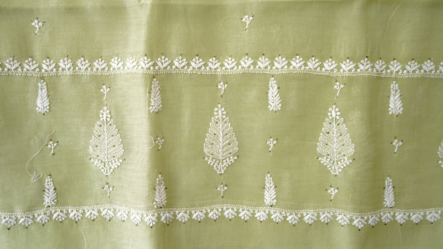 L7-P01: Sage Green Dupatta