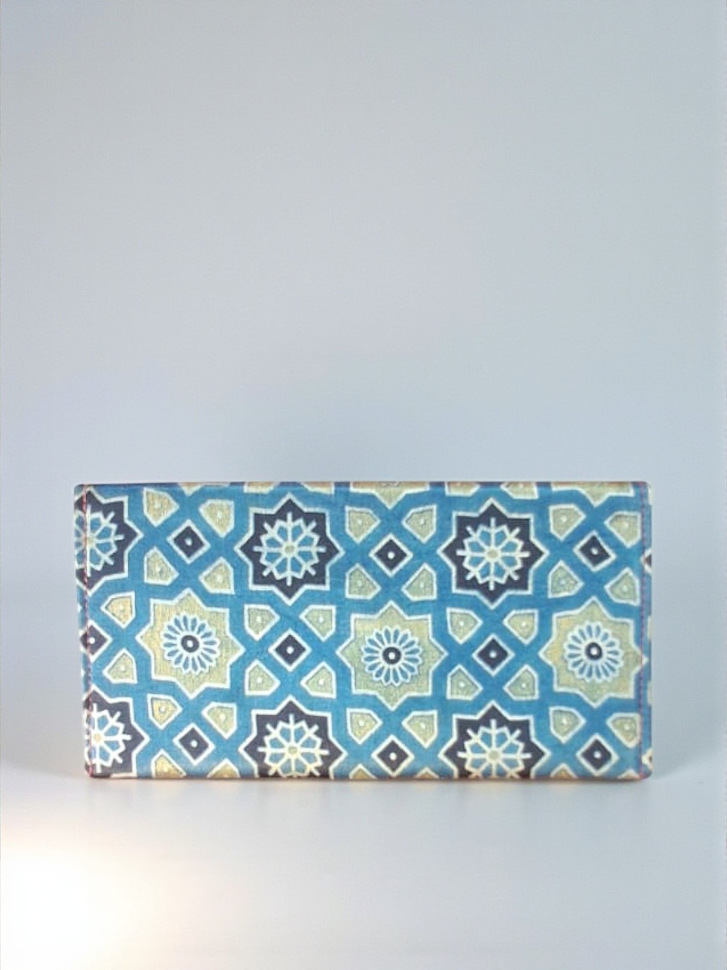 L5-P04: Ajrakh Leather Wallet