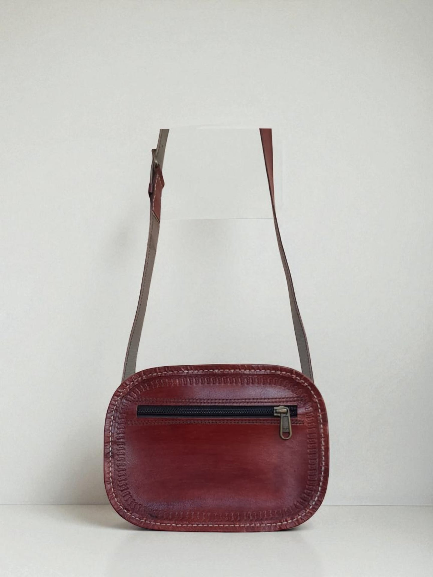 L5-P27: Small Mirror Leather Bag