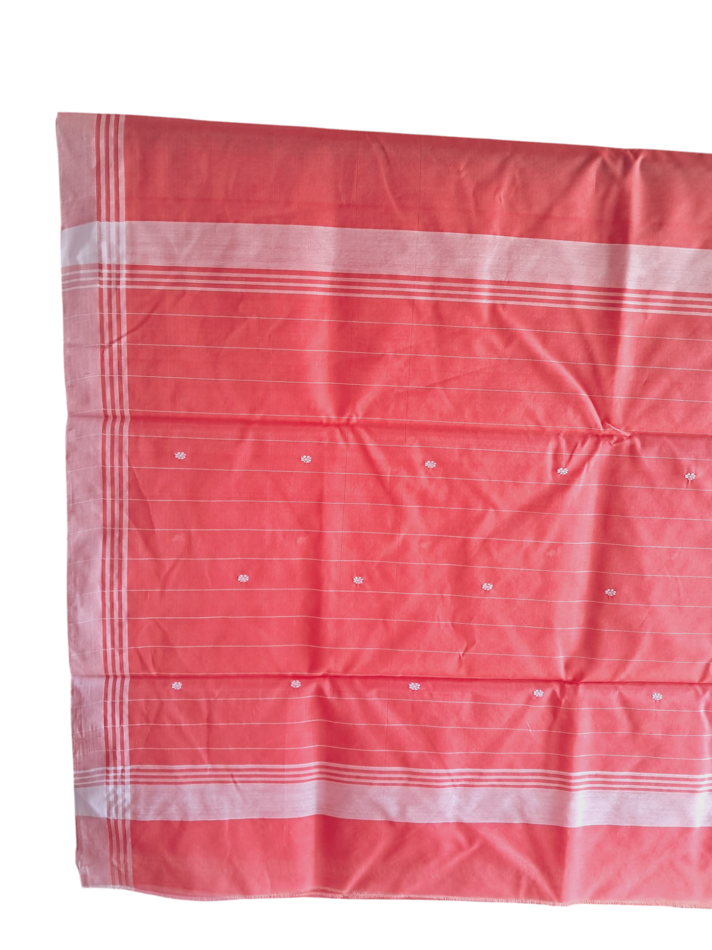 L6-P11: Barbie Pink Cotton Silk Saree