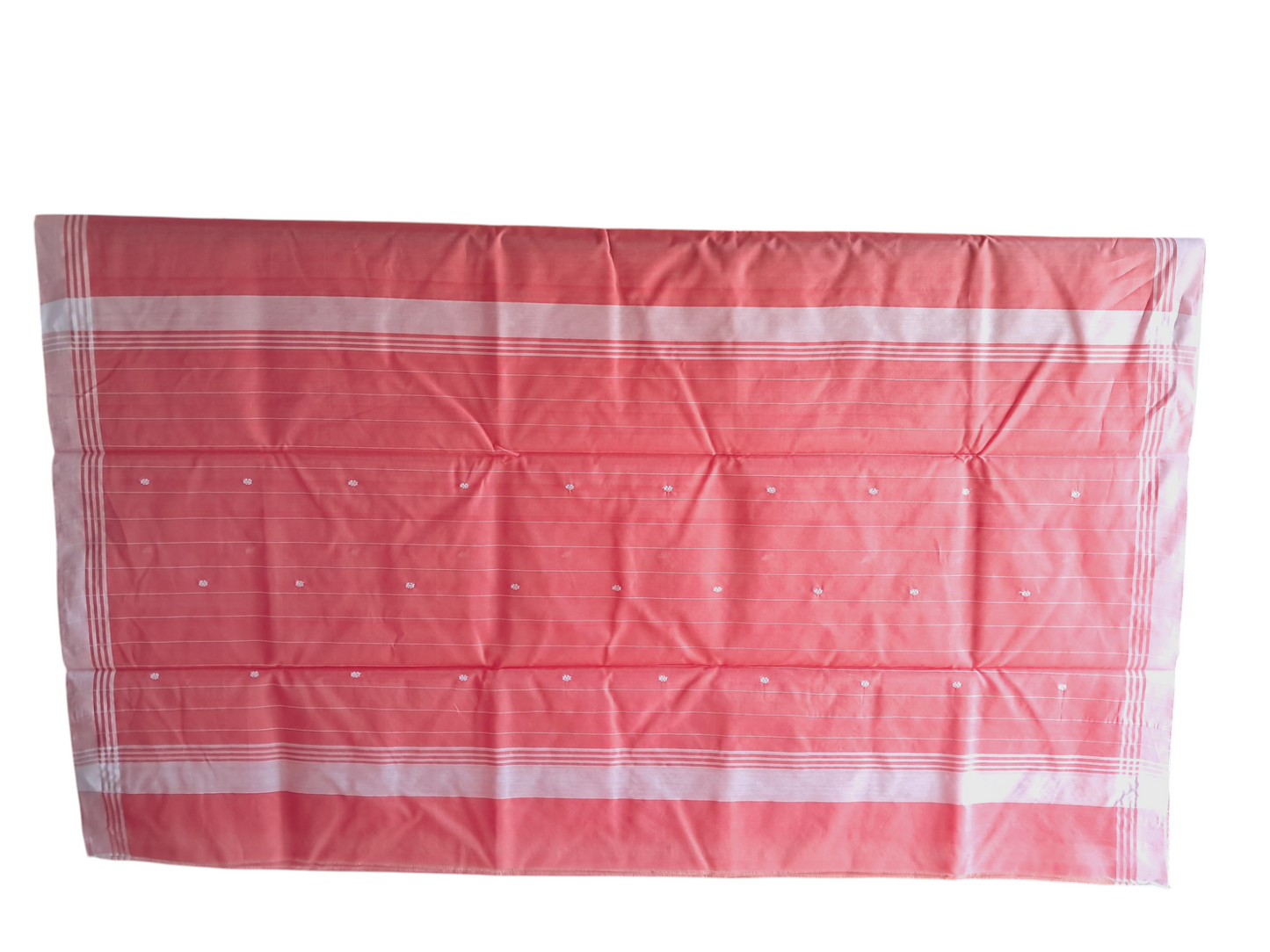 L6-P11: Barbie Pink Cotton Silk Saree