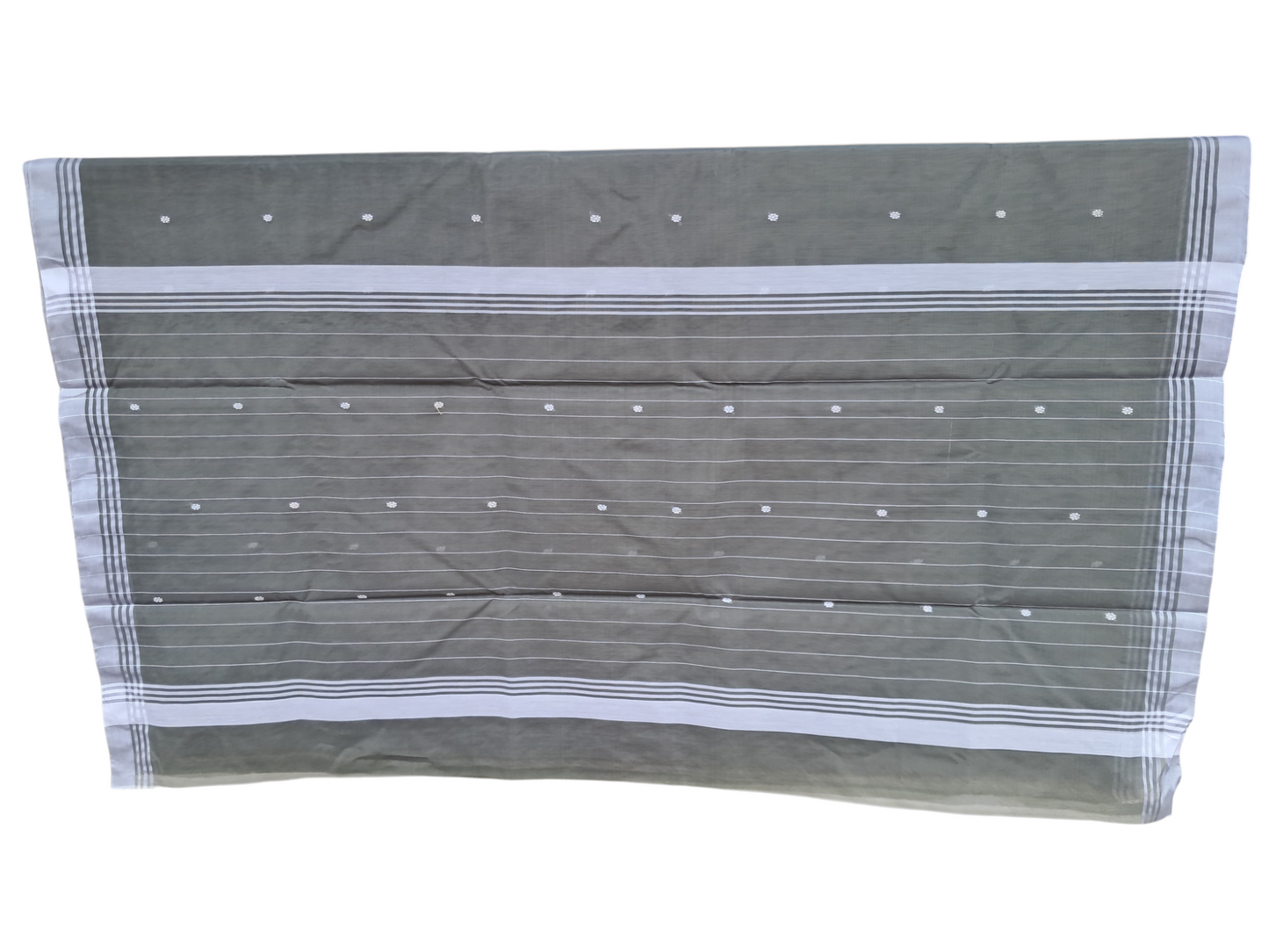 L6-P4: Slaty Cotton Silk Saree