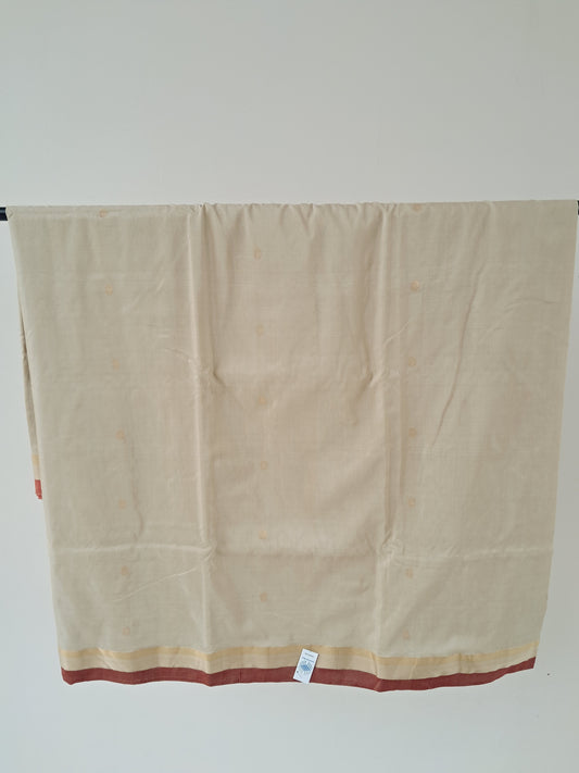 L2-P31: Minimalistic Silk Chanderi Saree
