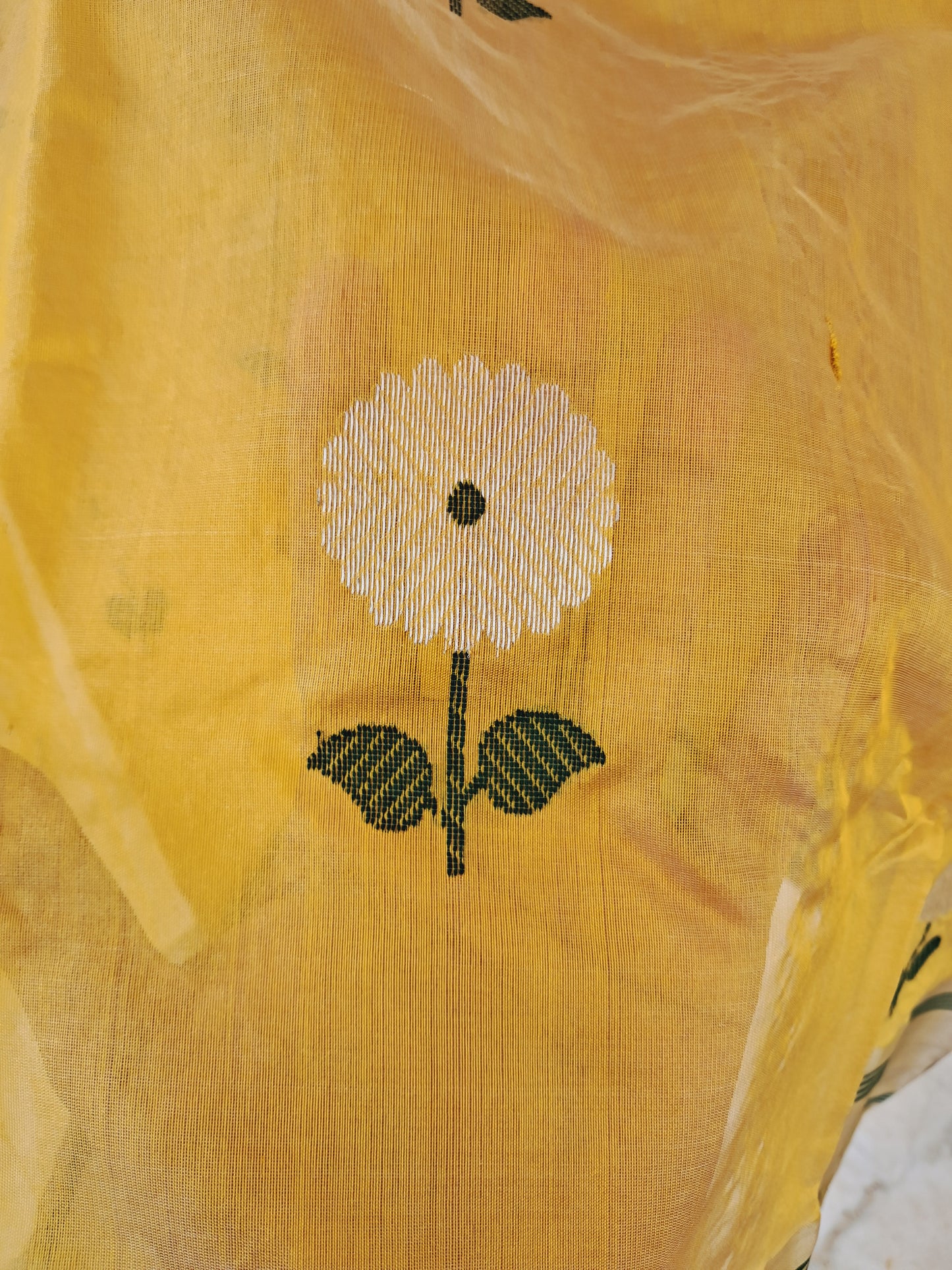 L2-P07-V2:  Bloomglow Pattu Silk Chanderi Saree